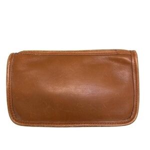 Coach vintage English tan leather chunky case